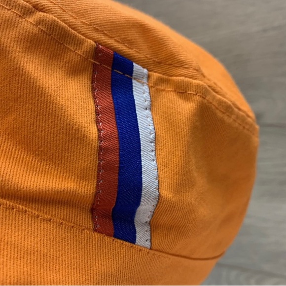 Holland Embroidered Orange Cadet Hat Cap - Picture 3 of 6